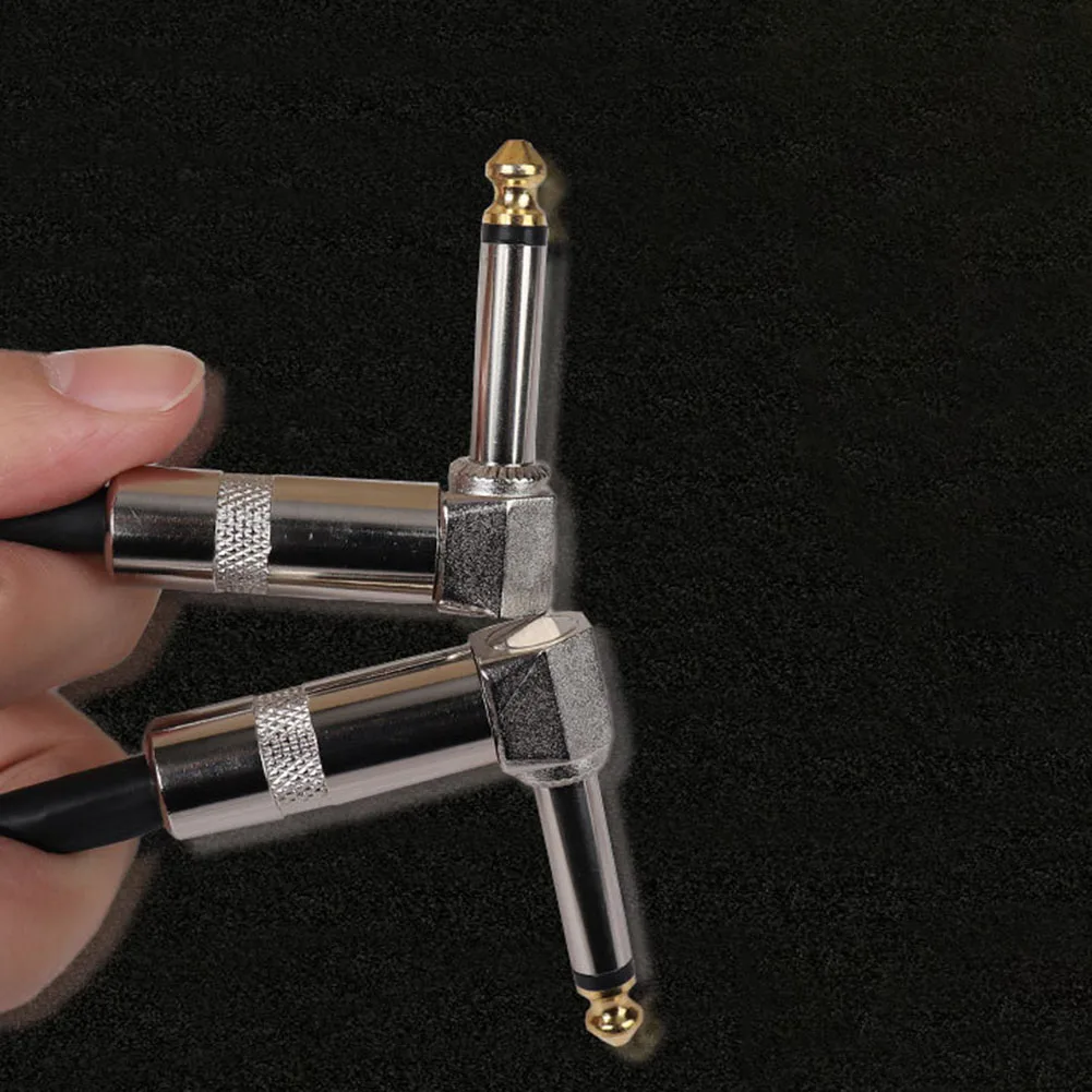 

6.35mm Guitar Effects Pedal Connecting Cable Effects Line Shielded Guitar Effects Cable Stringed Instrument Parts Guitar Wire