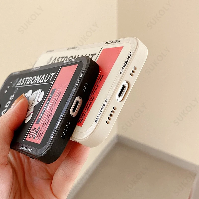 Cosmic Explorer Silicone Phone Case Cover