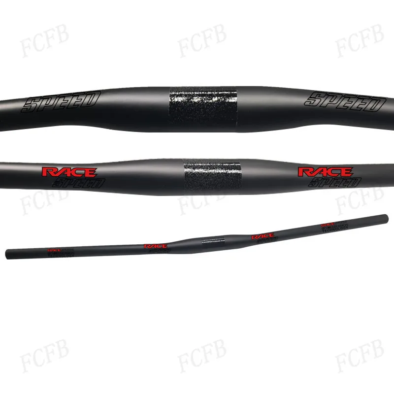 Mountain Bike Bicycle Handle Bar 31.8mm 600-780MM speed carbon handlebar flat rise MTB bar Bicycle handlebar
