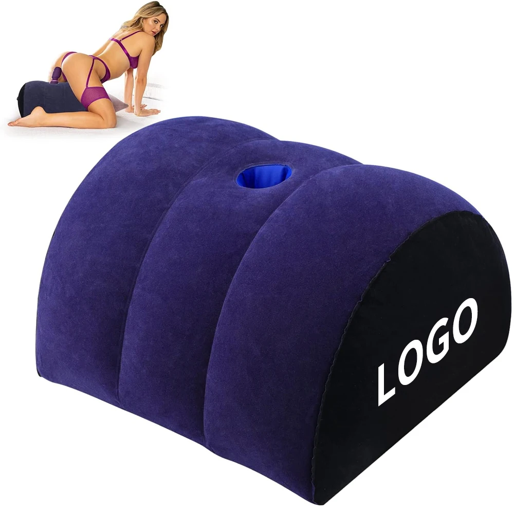 Half Moon Pillow Adult Toy Mount for Coupe Sex Women G Spot Position Cushion Multifunctional Inflatable Support Sex Pillow