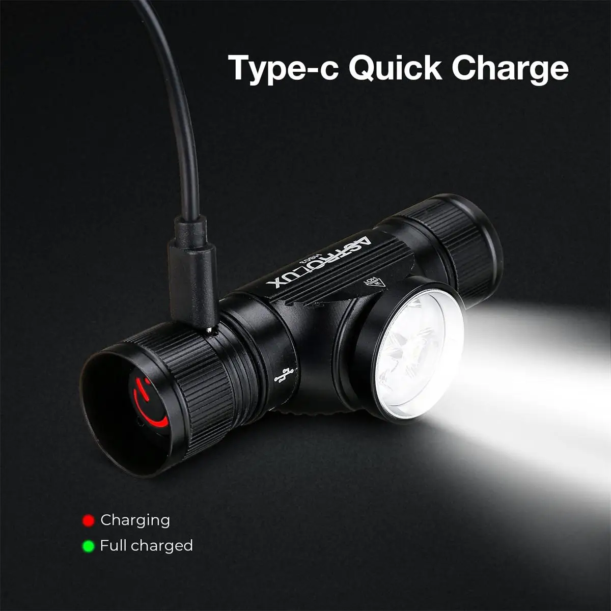 Astrolux HS03 3 * LH351B LED 工, USB-C  18650 ͸, IP66 , ߿ܿ 180  ȸ Ʈ, 1080LM