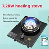 Household Gas Stove Hob Gas Burner Built-in Gas Cooker Desktop Gas Cooktop Timed Liquefied Gas Stove Cooktop estufa de gas 2