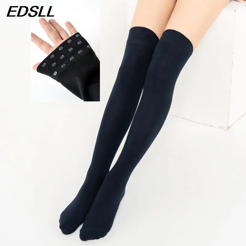 

New Style Stockings Sexy Fashion Women's Over Knee Anti slip Thigh Socks Girl Slim Yoga Latin Dance Sports Cotton Socks