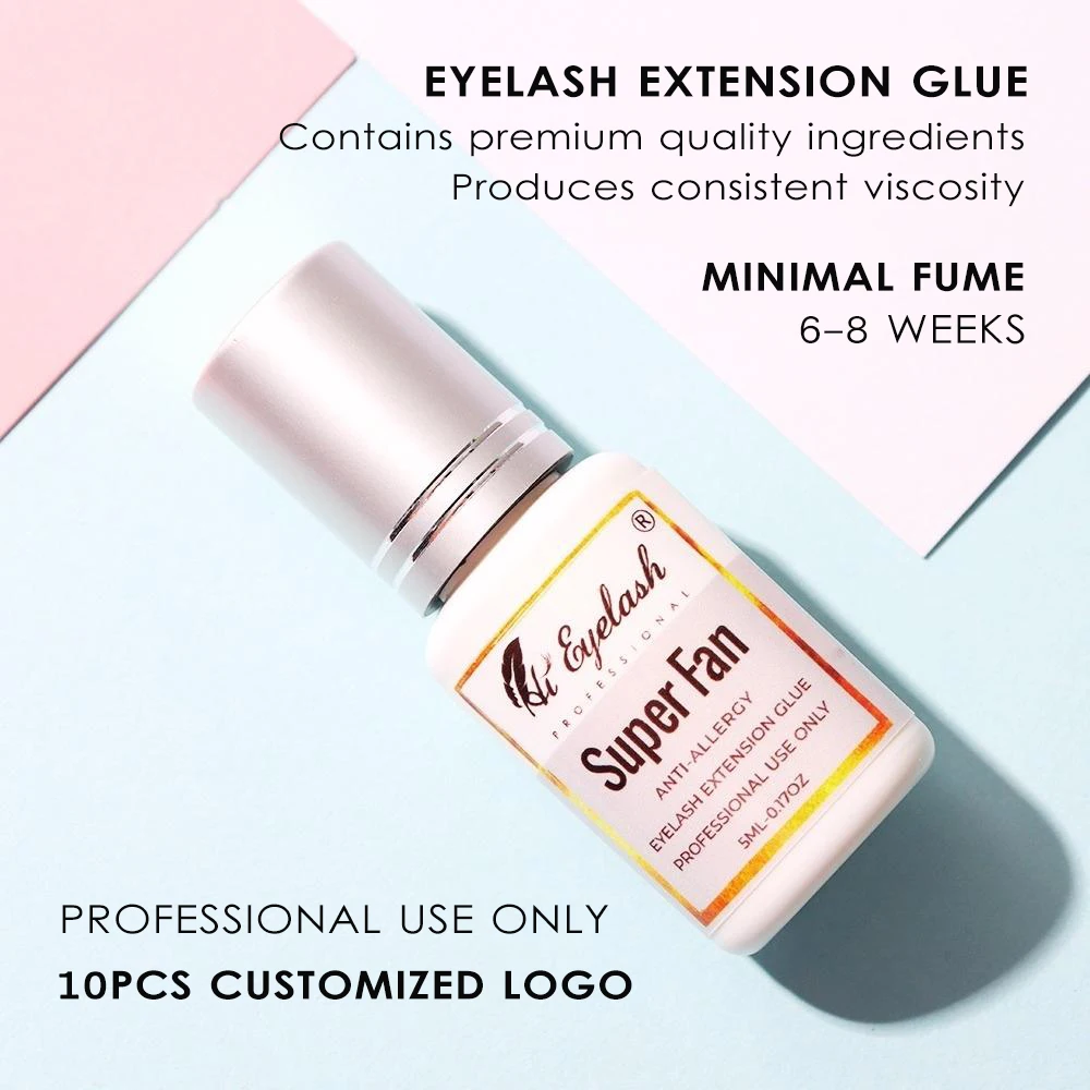 5ml 0.5 Second Fast Drying Eyelash Extension Glue Private Label