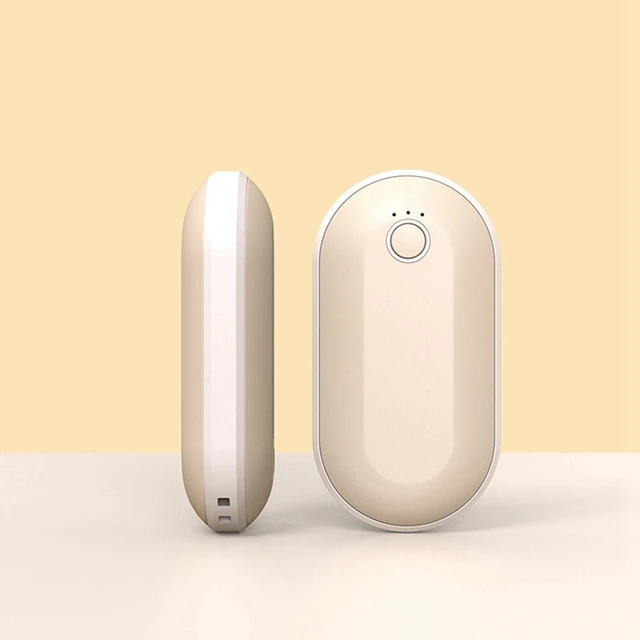 Kézmelegítő Újratölthető, 5000 Mah Elektromos Hordozható Zsebmelegítő, Hőkezelés Nagyszerű Szabadban, Vadászathoz, Golfhoz - Image 4