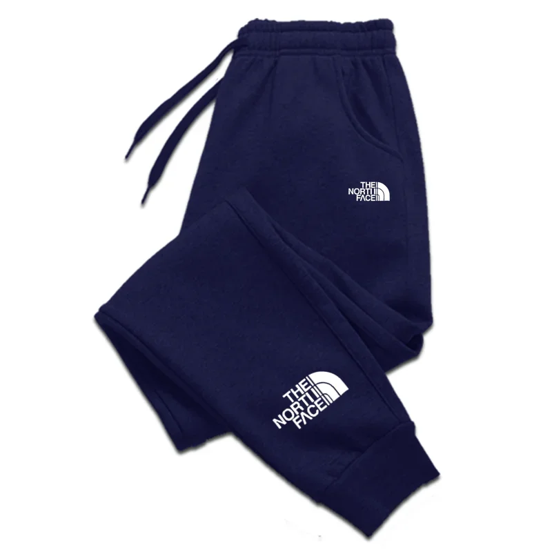 Fashion printed men's pants fall/winter new sports jogging pants fitness loose fitting clothes solid color clothes street casual pants sports pants casual sports pants printed pants