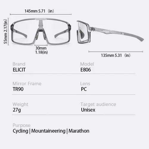 New Men'S And Women'S Outdoor Cycling Glasses UV400 Windproof Dustproof Sunglasses Mountaineering Hiking Camping Sports Goggles - Image 6
