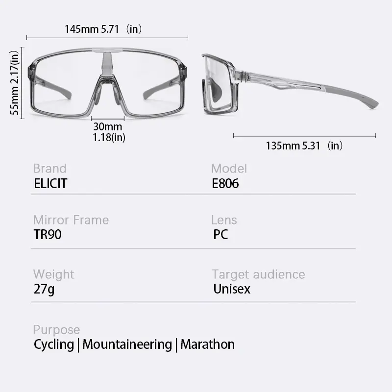New Men'S And Women'S Outdoor Cycling Glasses UV400 Windproof Dustproof Sunglasses Mountaineering Hiking Camping Sports Goggles - Image 6