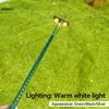 Warm white model street lamp layout, lamp post, railway train, garden, amusement park, landscape, LED lighting 1:87 ratio 4