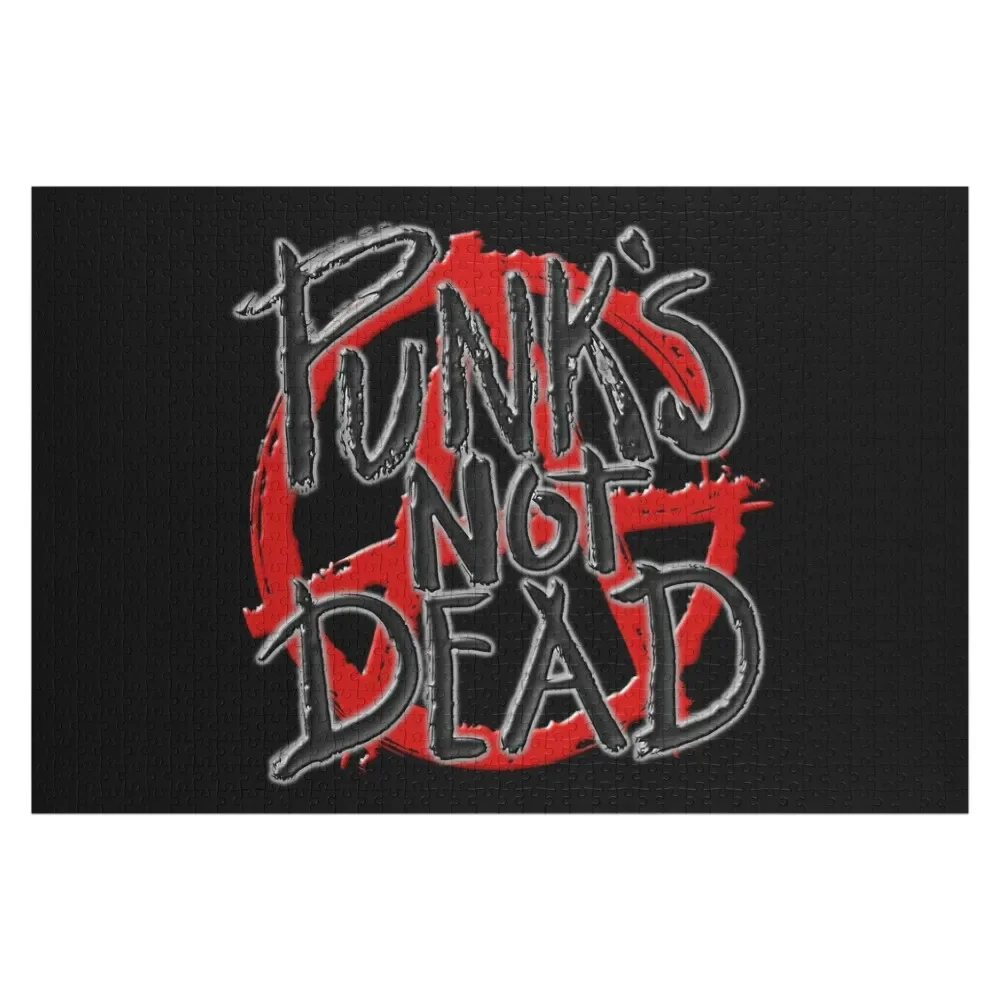 PUNKS NOT DEAD Jigsaw Puzzle Works Of Art Baby Wooden Puzzle