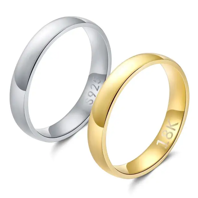 90618-b89fb4.jpg Bague plaquée or couleur mode femme Simple Couple bague de mariage bijoux de fiançailles cadeau
