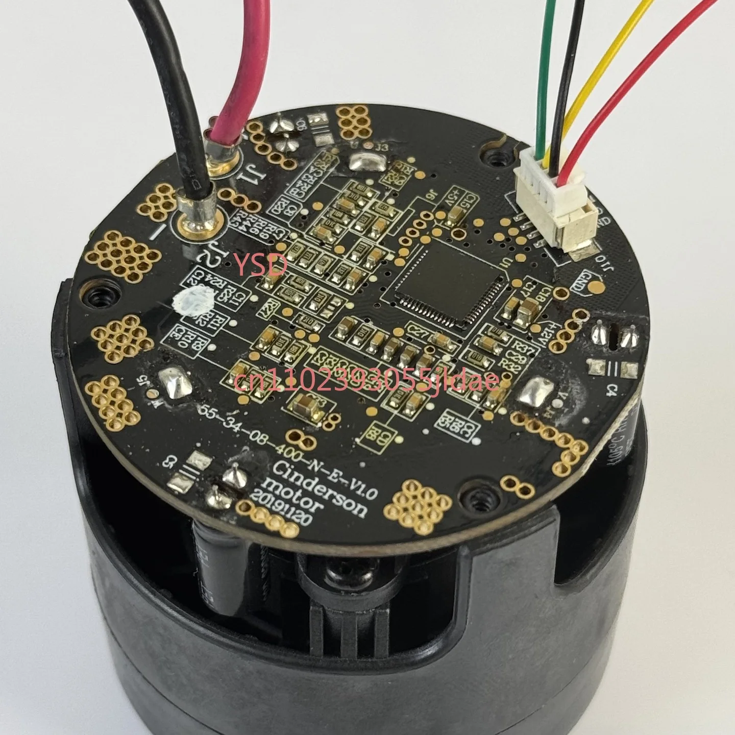 C55-LS3410020T BLDC 모터 | 55mm 21.6V/22.2V 200W 고속 터보 팬, 휴대용 진공청소기용