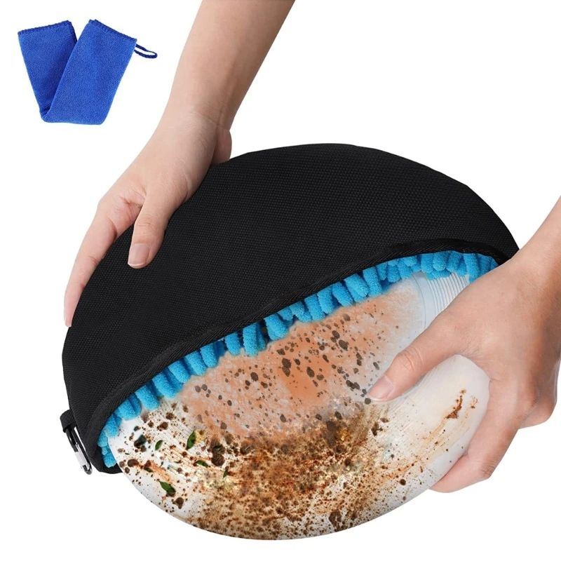 Disc Golf Cleaning Tool Waterproof Disc Golf Bag Cleaning Tools Flying Tool Golf Towel Cover