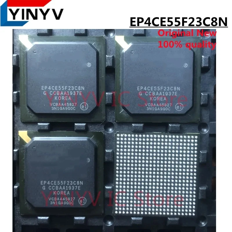 

Бесплатная доставка 2 шт. EP4CE55F23C8N EP4CE55F23C8 EP4CE55F23 FBGA484 IC FPGA оригинальный новый 100% качество