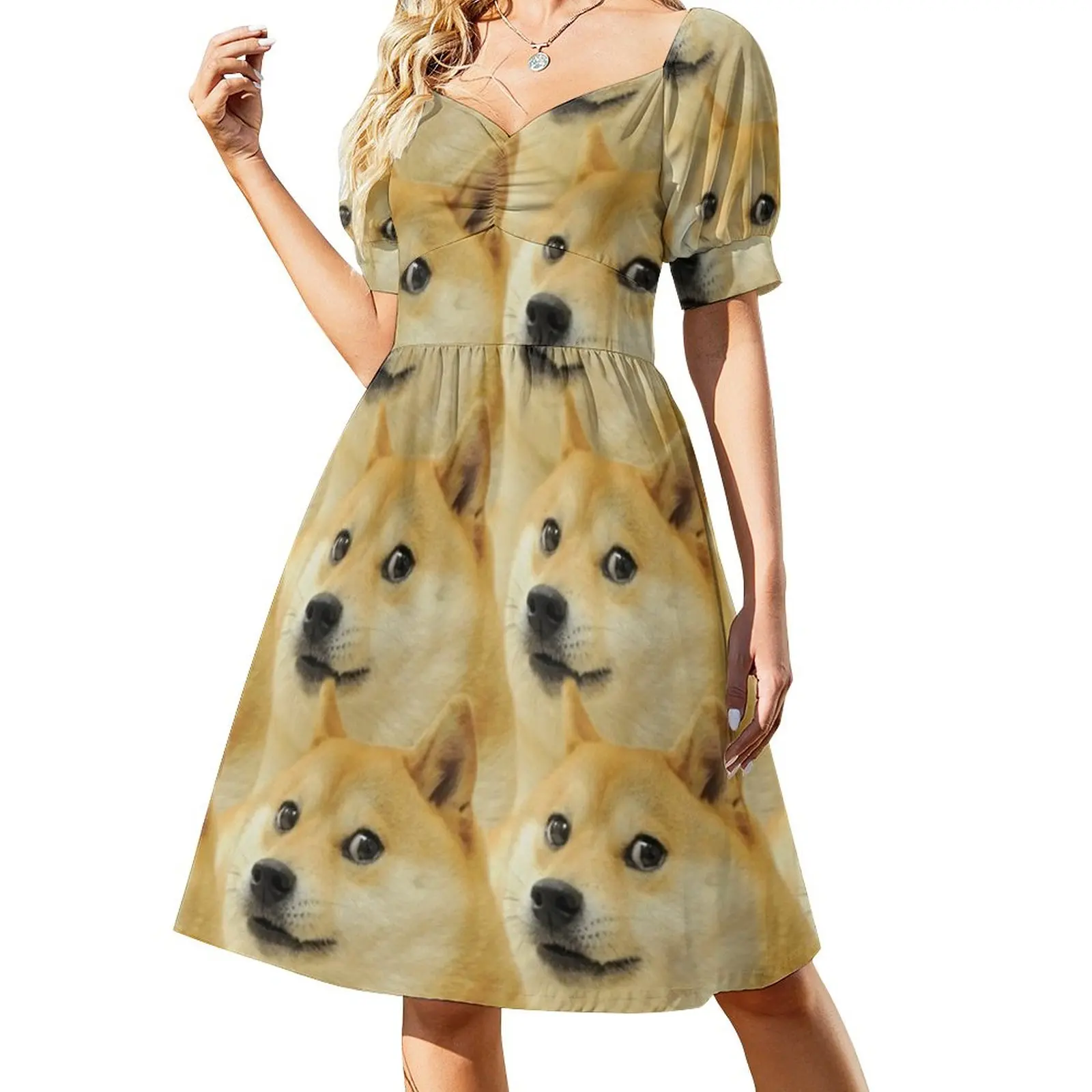Doge collage Sleeveless Dress women formal occasion dresses long dress women summer