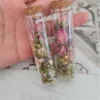Glass Test Tube 50 pcs/lot 17*22*80mm Glass Bottle Cork Stopper Mini Bottles Small DIY Jars Wedding Decorative Vials 1