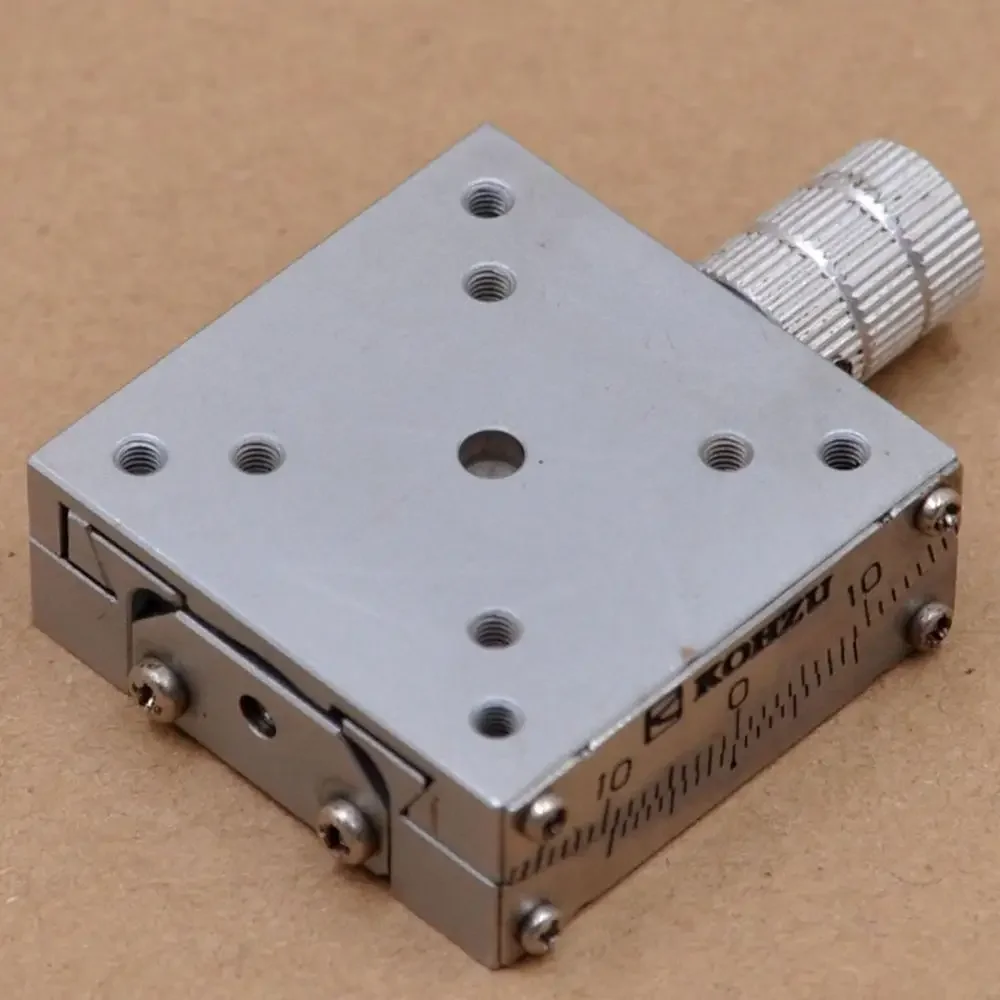 

KOHZU SH04 U-axis manual high-precision angle tilt radian angle measurement displacement table copper 40mm