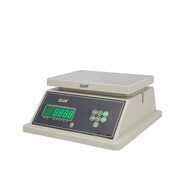 Double-sided Display Lcd Waterproof Weighing Scales Kitchen Fish Table Price Computing Scales
