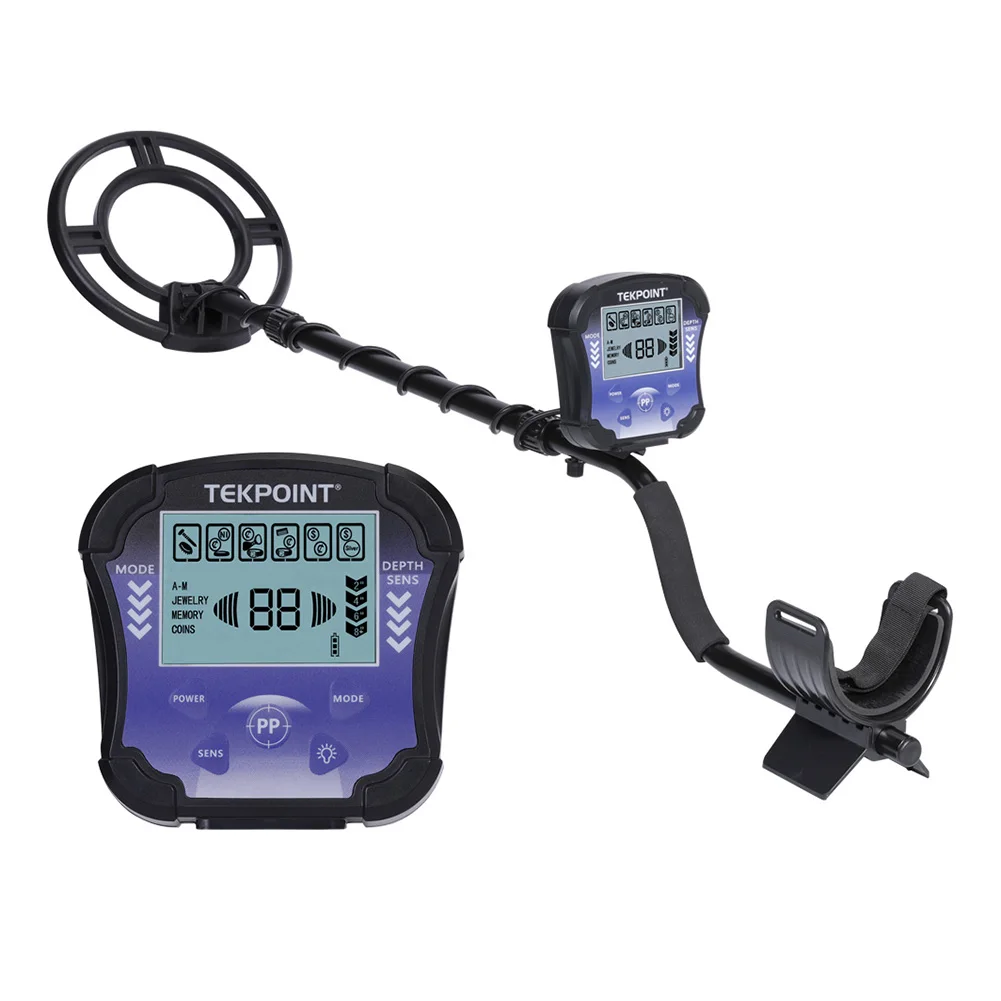 New Metal Detector MD8030 10 inch Underground Gold Detectors LCD