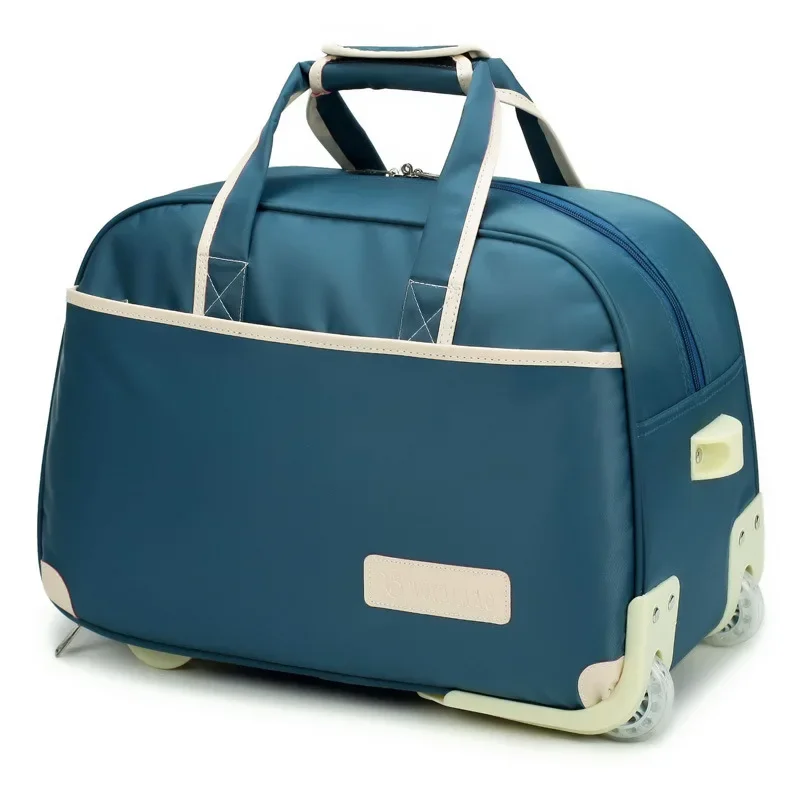 Suitcase weekend bag Waterproof Luggage big bag Rolling Luggage Trolley Lady Travel suitcase with Wheels carry on