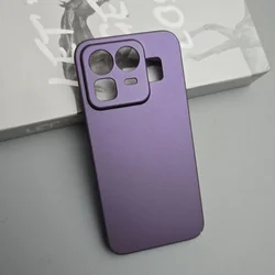 Frosted Sandstone Matte Shockproof Bumper Case with Full Camera Cover for Realme NEO 8 (Purple)
