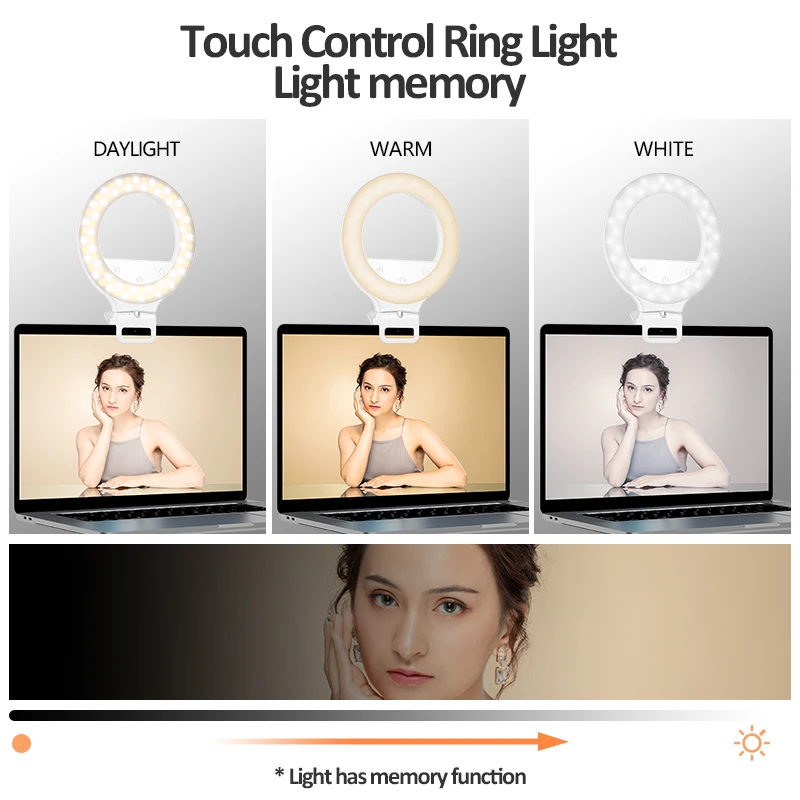 2021 Newest Rechargeable Portable Control 55 Forward Tilt Professional Led Ring Light For Selfie