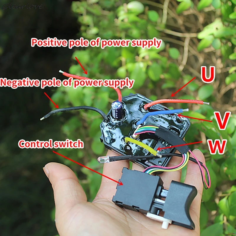 Scheda Di Controllo Brushless 18-21V Per Motosega Elettrica – Controller Per Utensili A Batteria, Regolazione Velocità Motore
