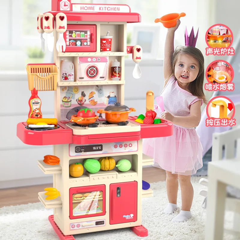 Doll House Baby Doll Play Kitchen 75cm Children Simulation