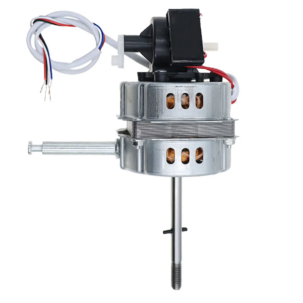 12-inch Fan Motor Replacement for FT-30 Table Floor Fans Metal Housing 10mm Mounting Plate 9mm Shaft 8mm Output