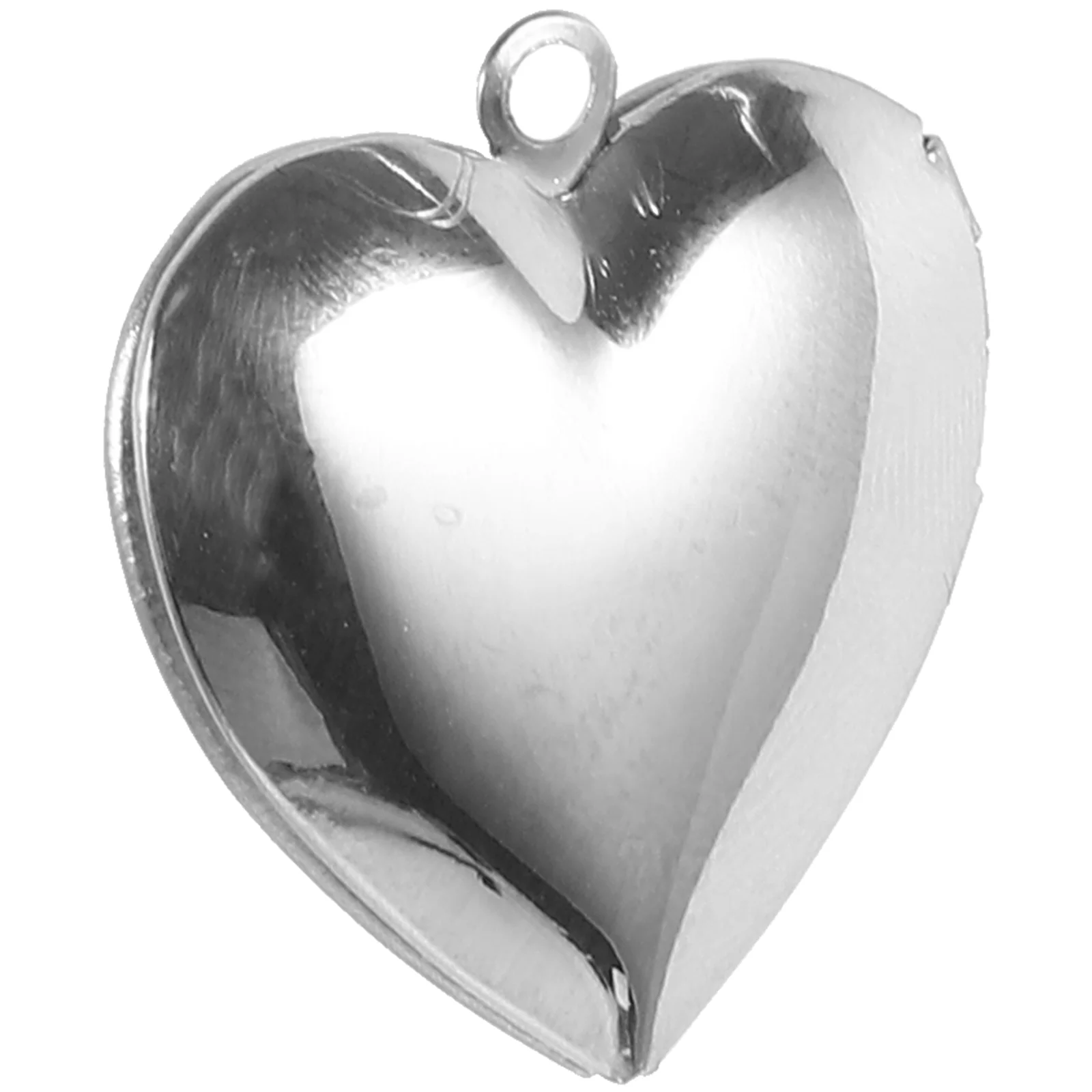 

Stainless Steel Picture Locket Charm Heart Shaped Photo Locket Pendant Heart Locket Charm for Jewelry Making