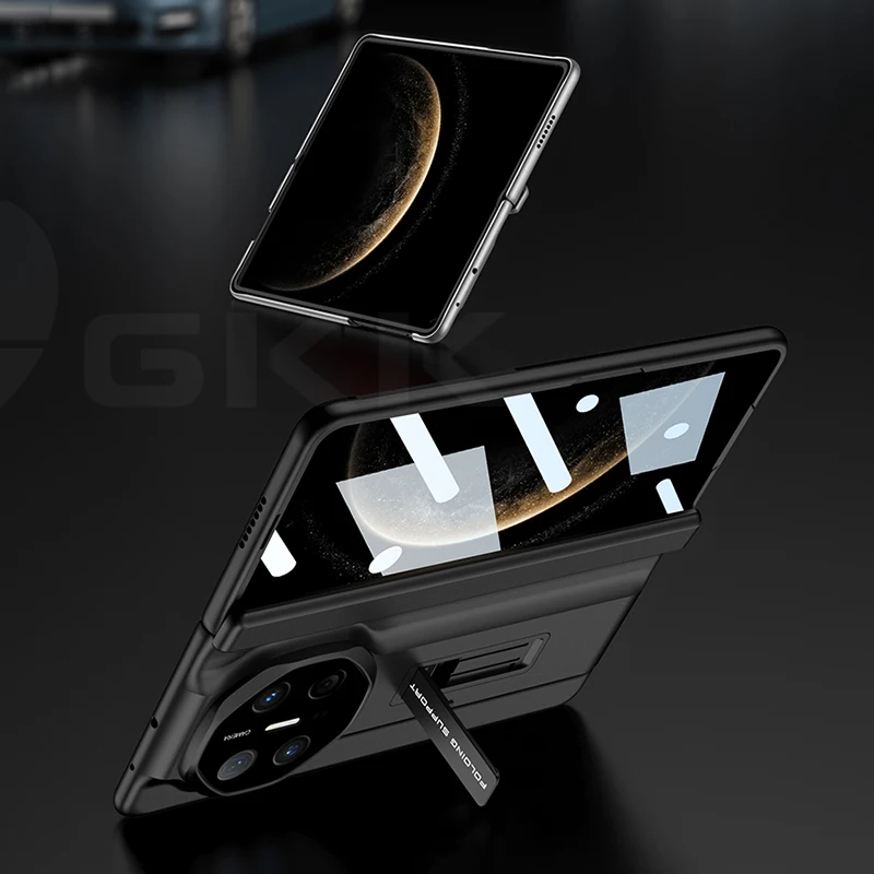 Magnetic Hinge Armor Holder Case for Huawei Mate X6 Front Screen Glass All-inclu