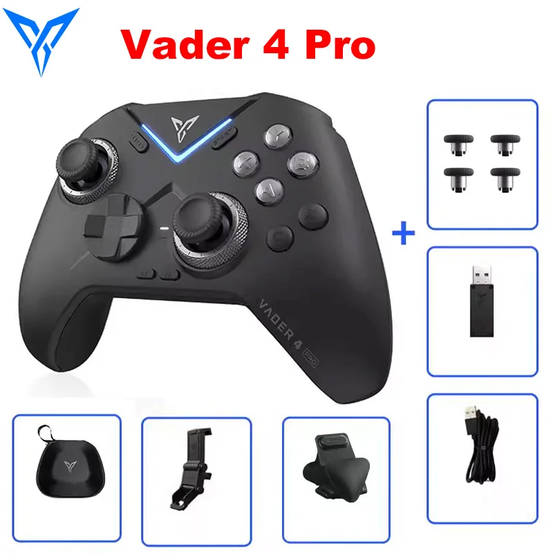 PresaleFlydigiVader4ProControllerVibrateTriggerSwitchWirelessGameHandleSupportPC