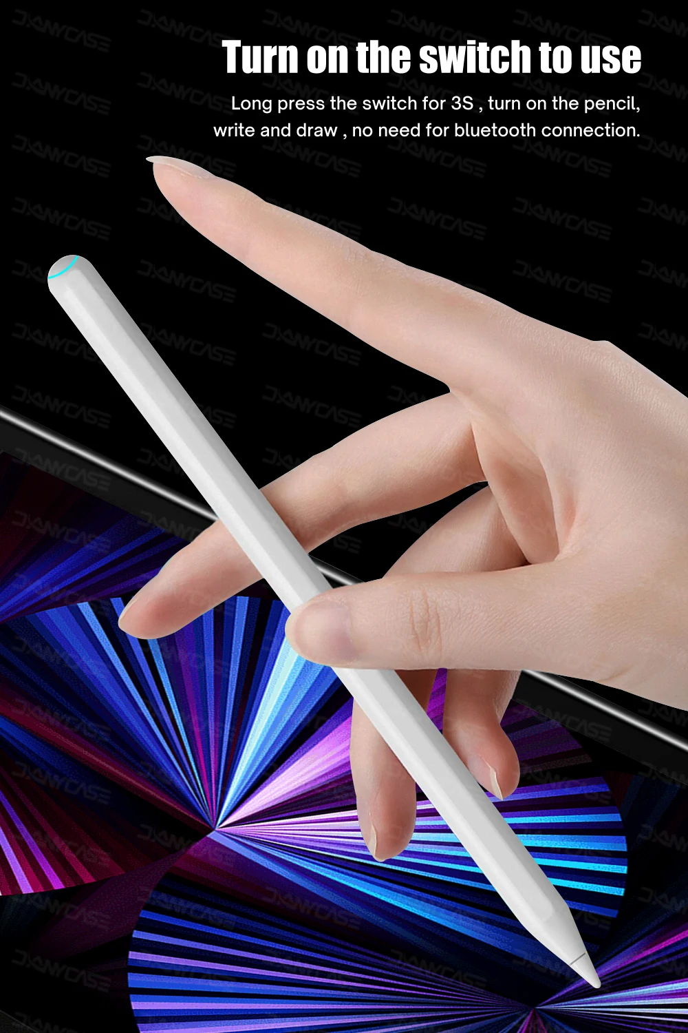 For Apple Pencil 2 1 with Wireless Pairing Charging iPad Air 4 5 Pro 11 12.9 Mini 6 for iPad Pencil Palm Rejection Tilt Stylus tablet pillow pad