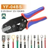 XH2.54/SM2.54/3.96/2.8/4.8/6.3/OT D-sub Terminals Conenctors 0.25-6mm²/23-10AWG Open Barrel Tools YF-04BS Crimping Pliers 1