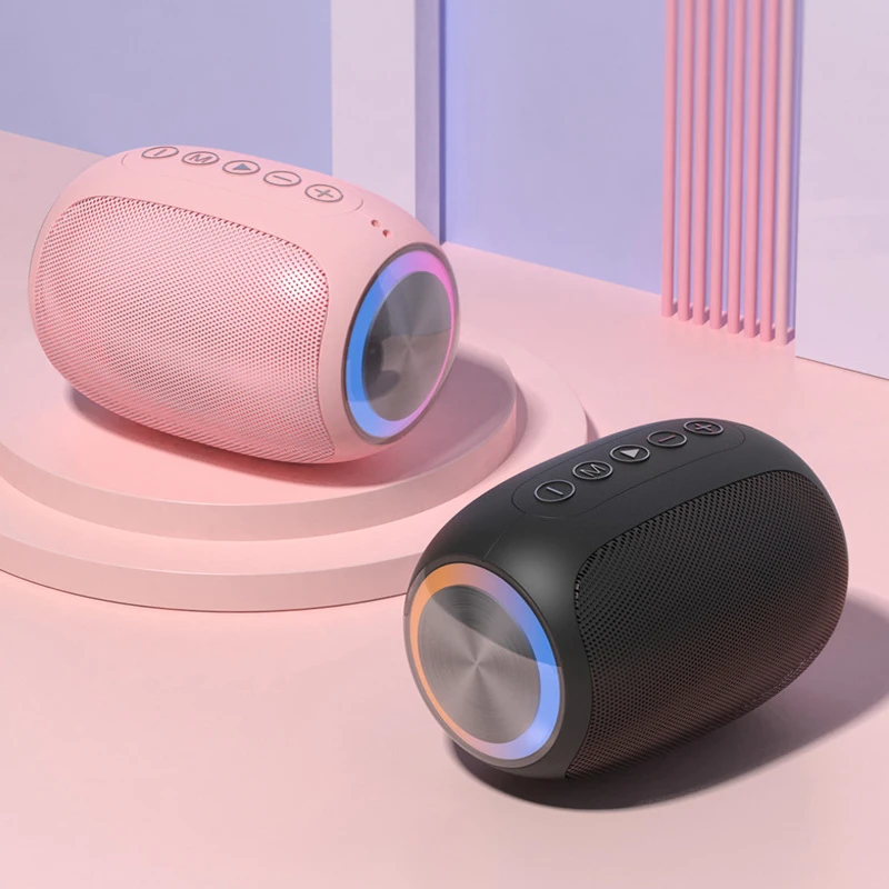 Unotec Altavoz Bluetooth para Ducha Rosa