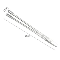 Stainless Steel Barbecue and Cooking Tongs (28cm)