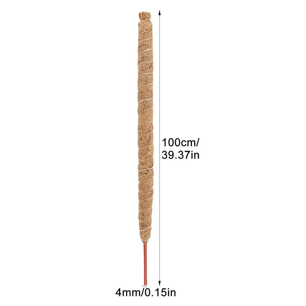 Description Picture 6 of itemMoss Pole Moss Monstera Supporting Poles For Plants Bendable Diy Climbing Rattan Coconut Palm Stick For Courtyard Patio Garden