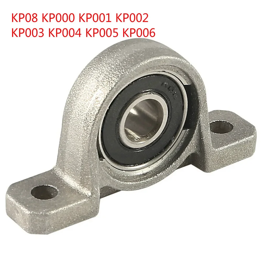 

4pcs Kp Block Bearing Miniature KP004 20mm Shaft Dia Bore Ball Spherical Roller Mounted Pillow KP