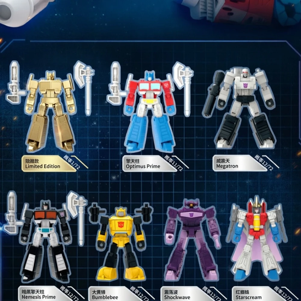 Cybertron Warriors Collectible Action Figures Set