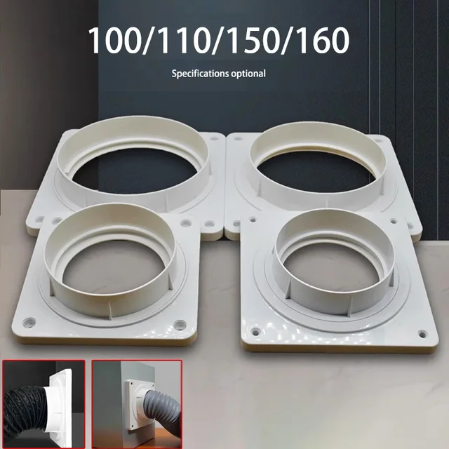 ชุดขั้วต่อช่องระบายอากาศเครื่องเป่า ข้อต่ออะแดปเตอร์ท่อแบบสกรูสําหรับอุปกรณ์เชื่อมต่อท่อไอเสียเครื่องปรับอากาศแบบพกพา 1