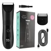 Resuxi 987 Painless Groin & Body Hair Trimmer Skin Safe Trimmer Blade Waterproof Groomer Rechargeable Men USB-C Ball Shaver IPX7 1