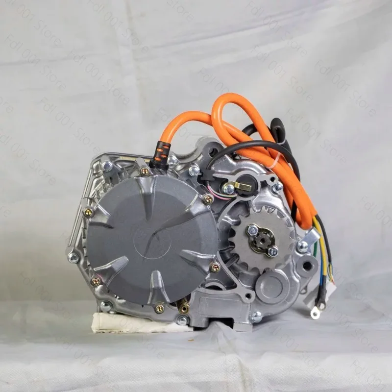 Motore di trasmissione intermedio da 72V 8000 giri/min con frizione per motociclette elettriche e veicoli elettrici fuoristrada - immagine 4