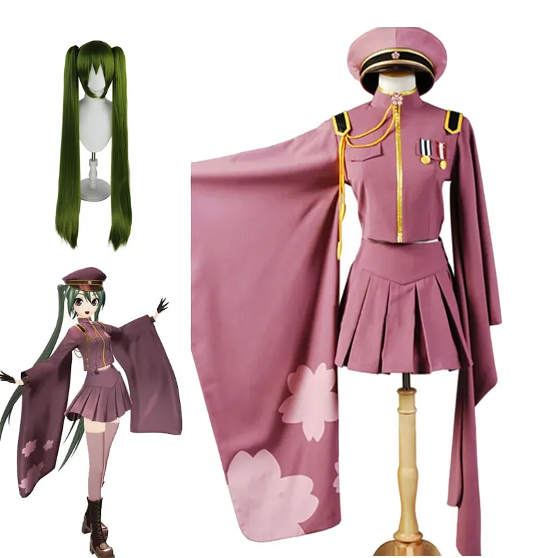Senbonzakura Miku uniform + wig