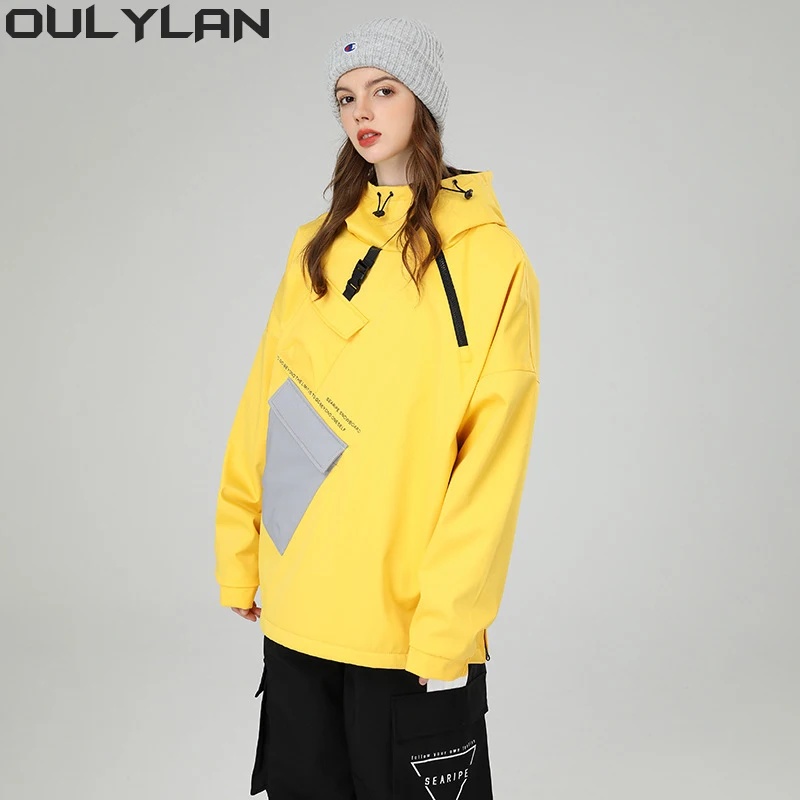 

2024 New Ski Jackets for Men Women Waterproof Windproof Breathable Snow Hooded ClothesSport Skiing Snowboard Coats