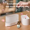 7 colors Fire Flame Air humidifier Cool Mist Usb Led change color Aroma Essential Oil Diffuser h2o air humidifier Room Freshener 3