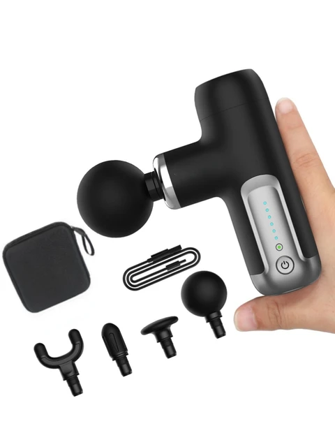 Mini Massage Gun Portable Handheld Small Massager Suitable For Deep Tissue Muscles Compact Powerful Massage