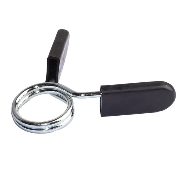 25/28/30mm Barbell Clamp Spring Collar Clips Gym Weight Dumbbell Lock Standard Lifting Kit Barbell Lock