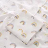 Muslin Squares Diapers for Newborns Baby Blanket Swaddle Children's Blanket Newborn Baby Stuff Museline Waddling Breathable 5