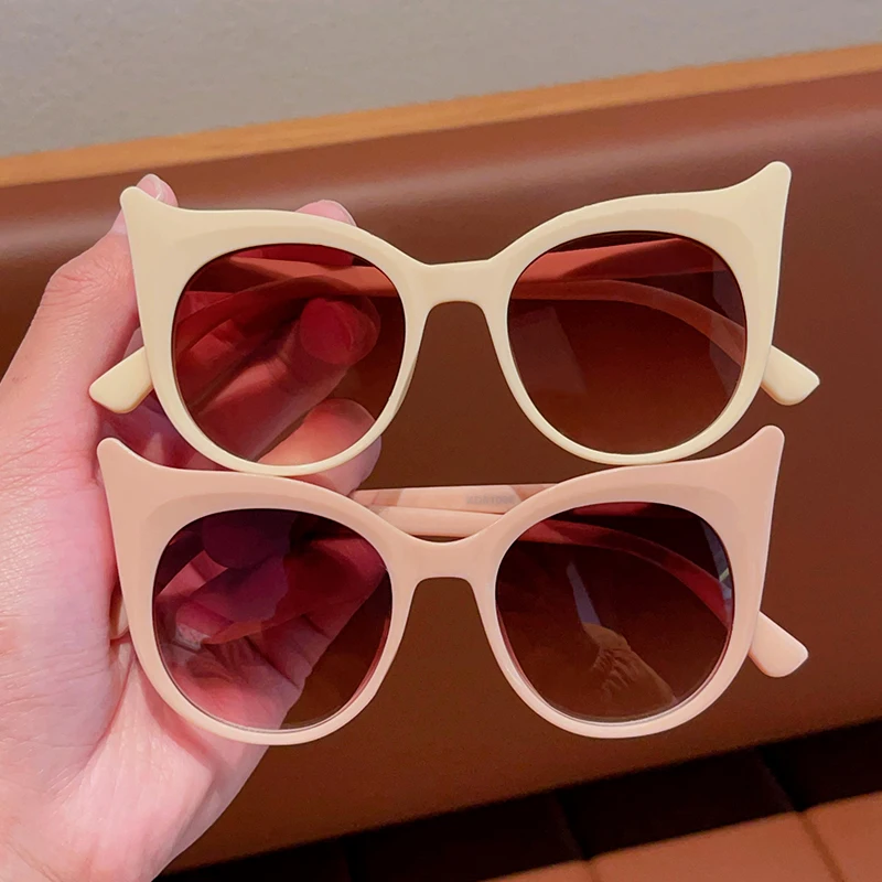 New Children Simple Little Devil Cute Sunglasses UV400 Girls Boys Colors Fashion Protection Sunglasses Kids Sun Glasses kids sunglasses children sunglasses
