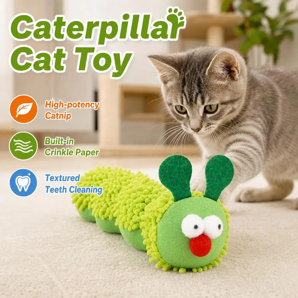 Interactive Cat Chew Toy - Self-Play Bite & Dental Care Kitten Accessory